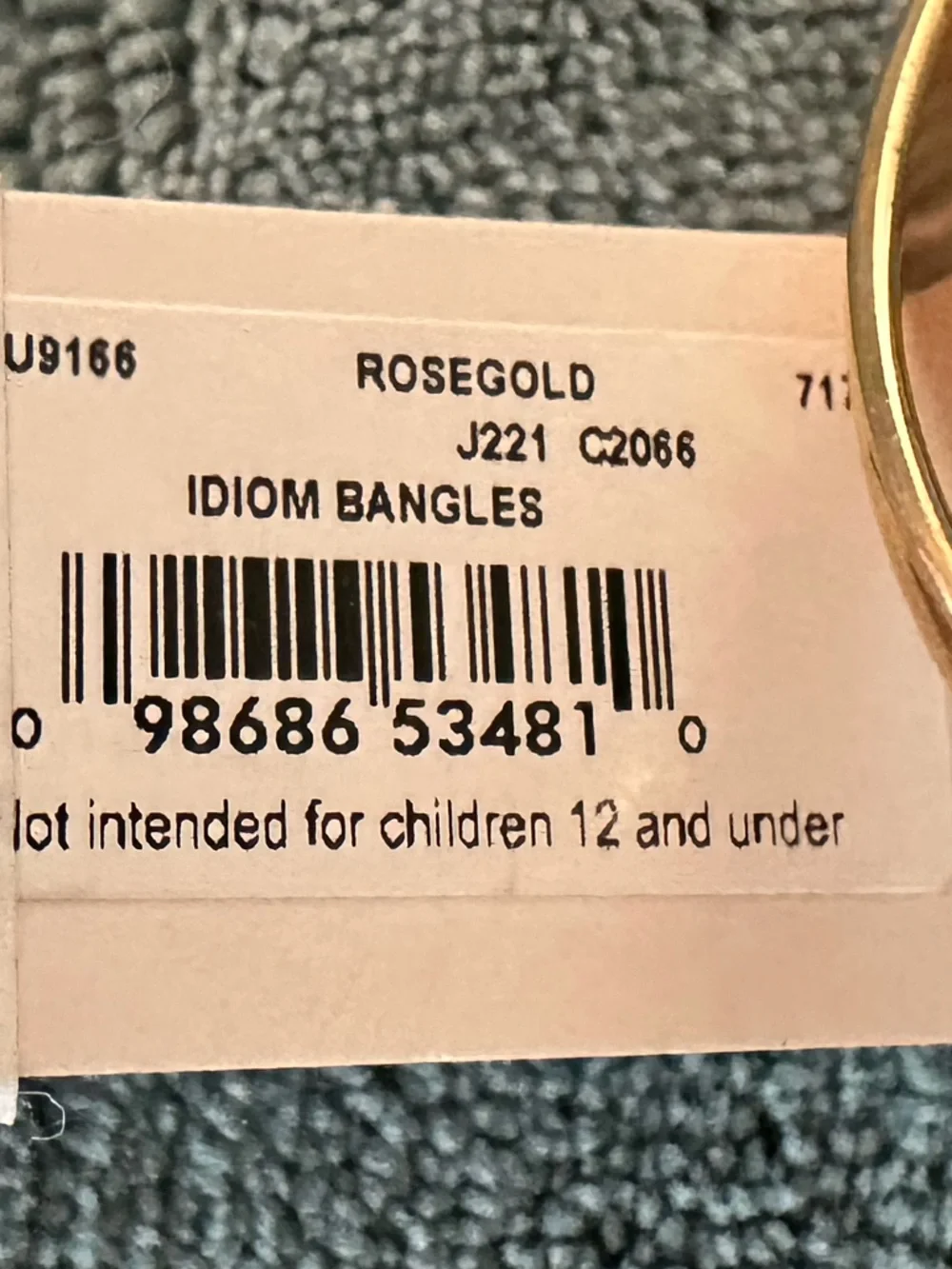 NWT Kate Spade Rose Gold Bangle “ stop and smell the roses” - Picture 9 of 10